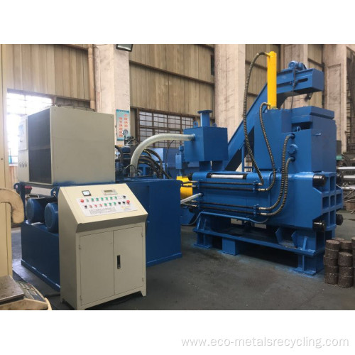 Horizontal Scraps Metal Briquetting Pressing Machine